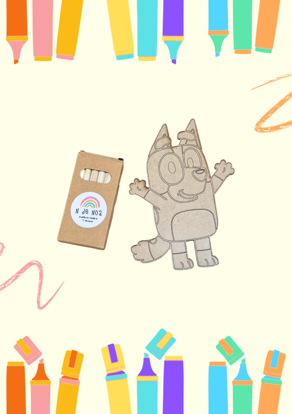 Kit pinturas + Personaje con imán - Imagen 4