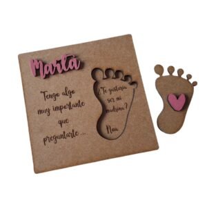 Huella ¿quieres ser mi madrina?