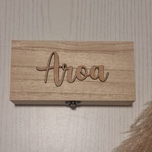 Puzzle testigo/madrina con caja