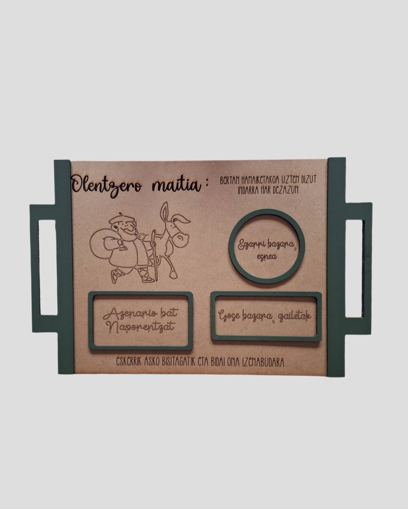 Bandeja para Olentzero