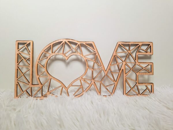 Cuadro LOVE troquelado