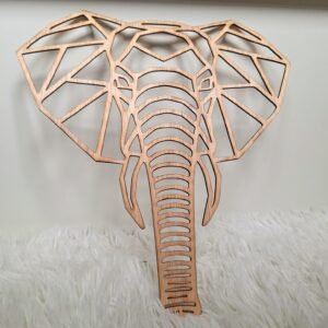 Cuadro Elefante troquelado