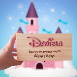 Caja + llave mágica disney