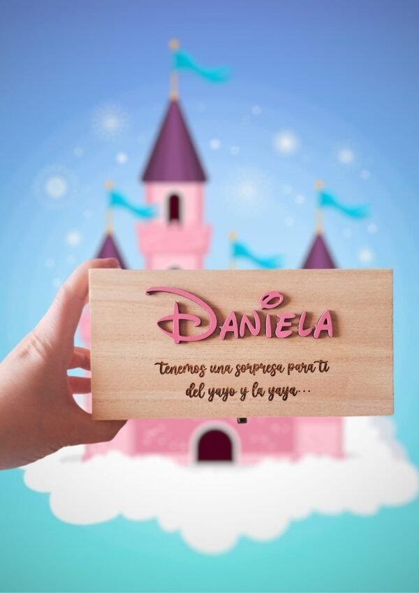 Caja + llave mágica disney