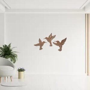 Set 3 colibris