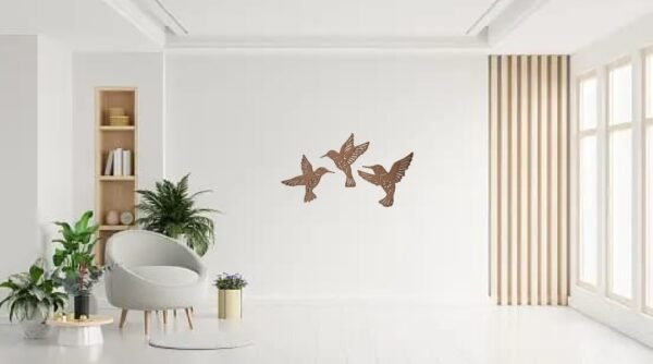 Set 3 colibris