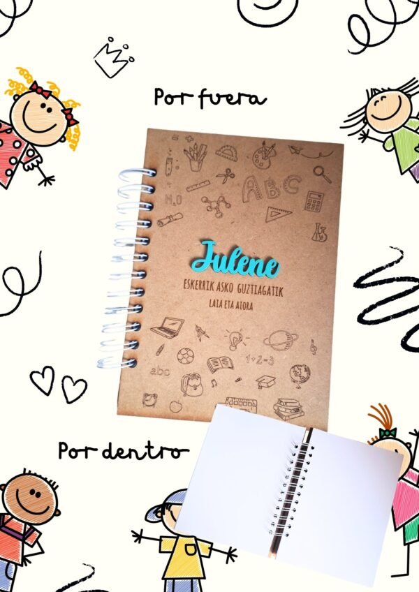 Cuaderno A5 para profesores