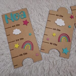 Medidor de Crecimiento Personalizado Tipo Puzzle