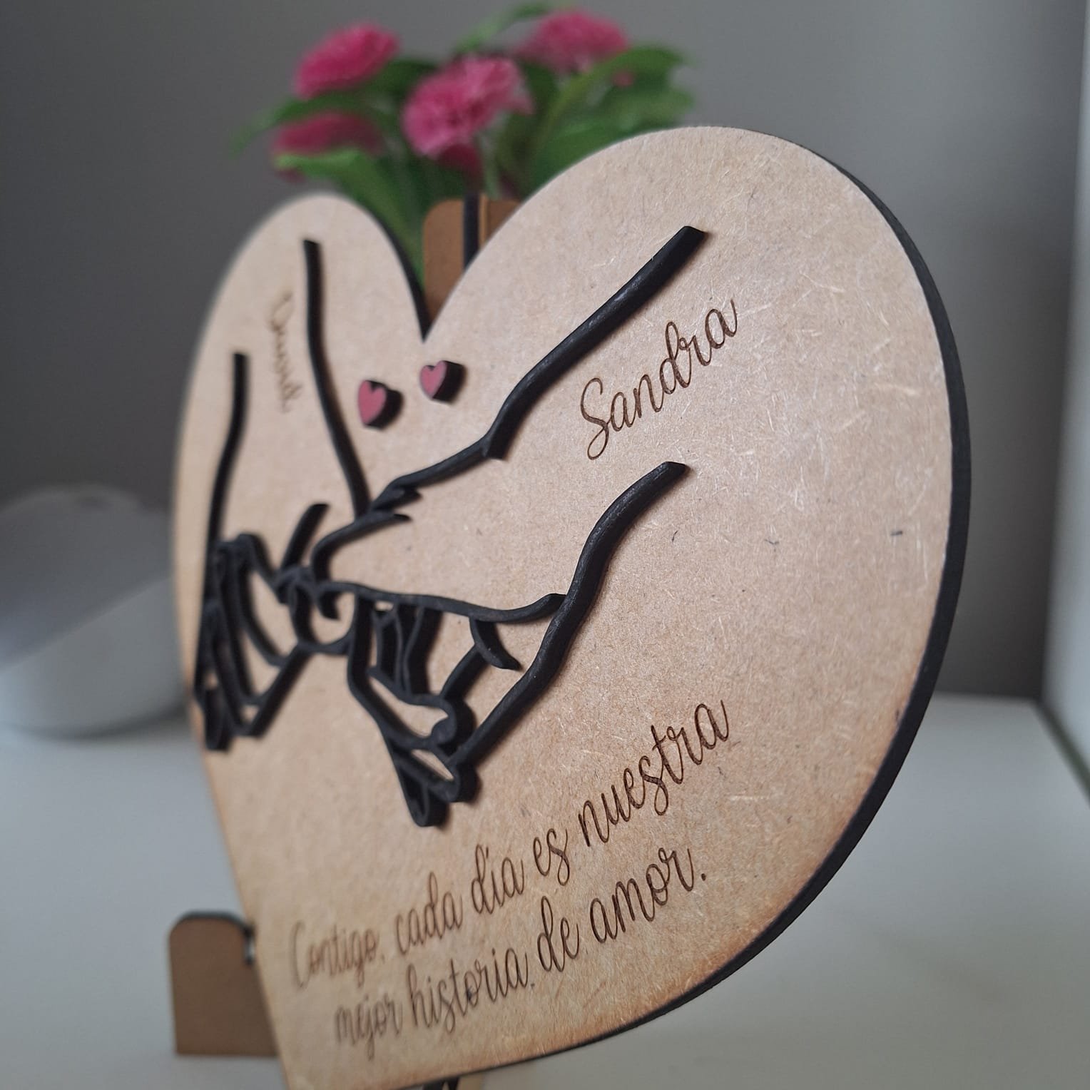 Corazón con relieve - Imagen 2