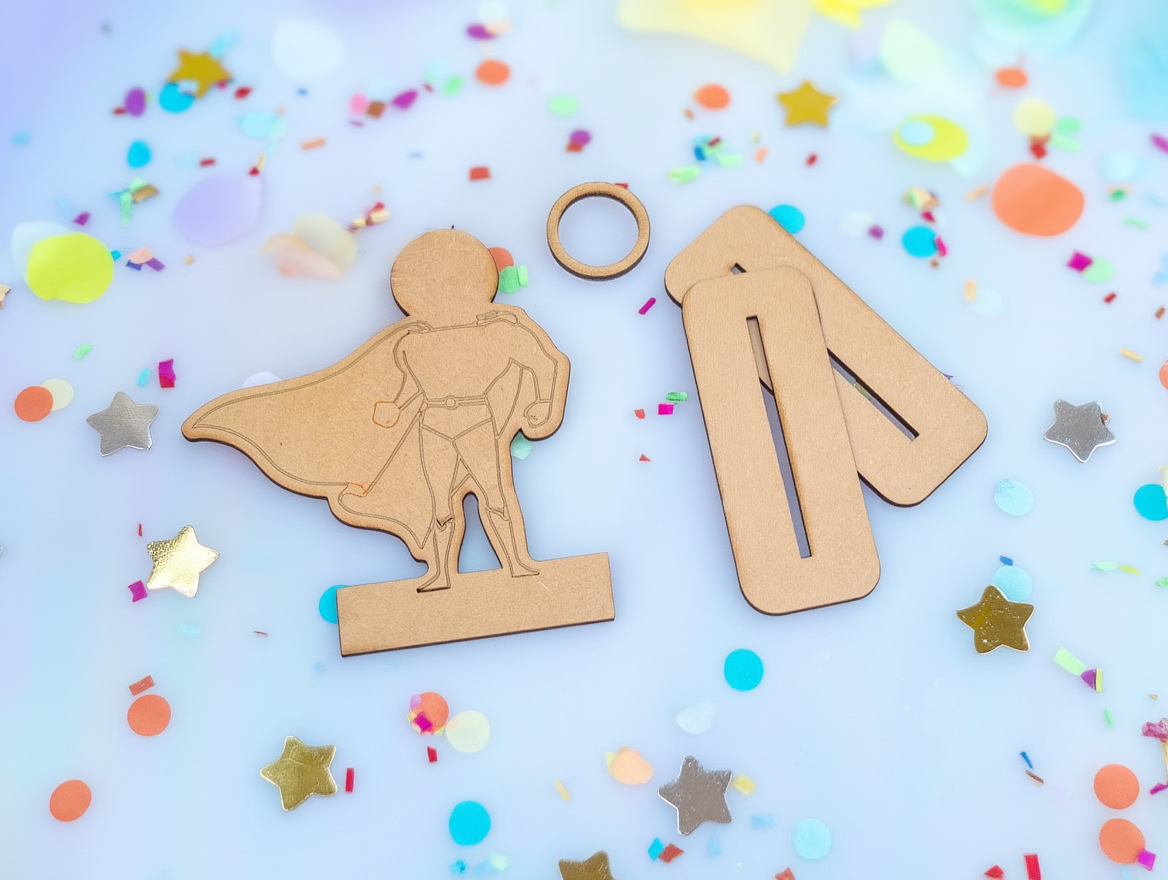 Kit de pintura "Superpapá" - Imagen 2