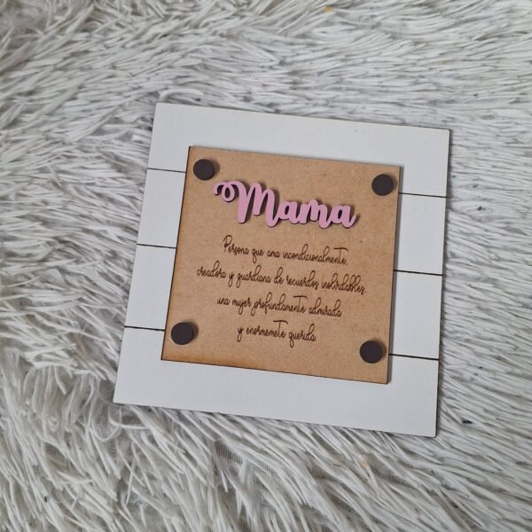 Cuadro decorativo “Mamá”