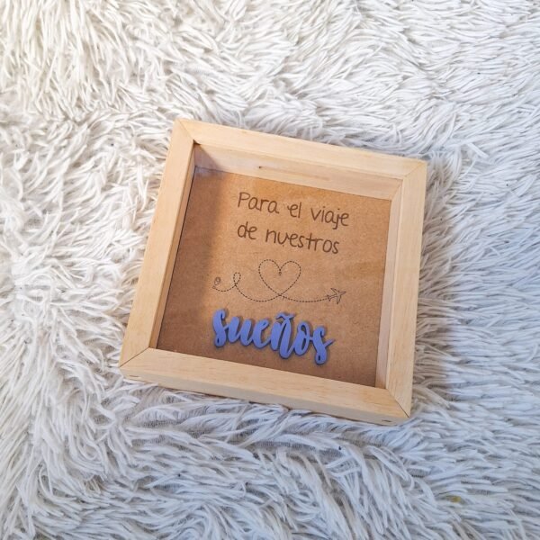 Hucha “Para el viaje de nuestros sueños” - Imagen 2