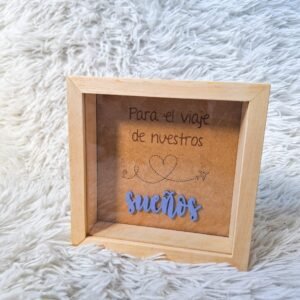 Hucha “Para el viaje de nuestros sueños”