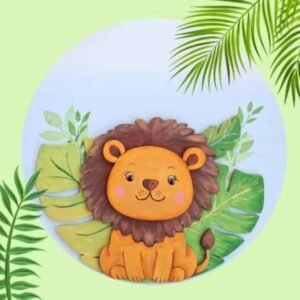 Cartel Infantil Selva Personalizado con Nombre