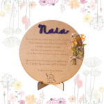Placa Personalizada de Agradecimiento